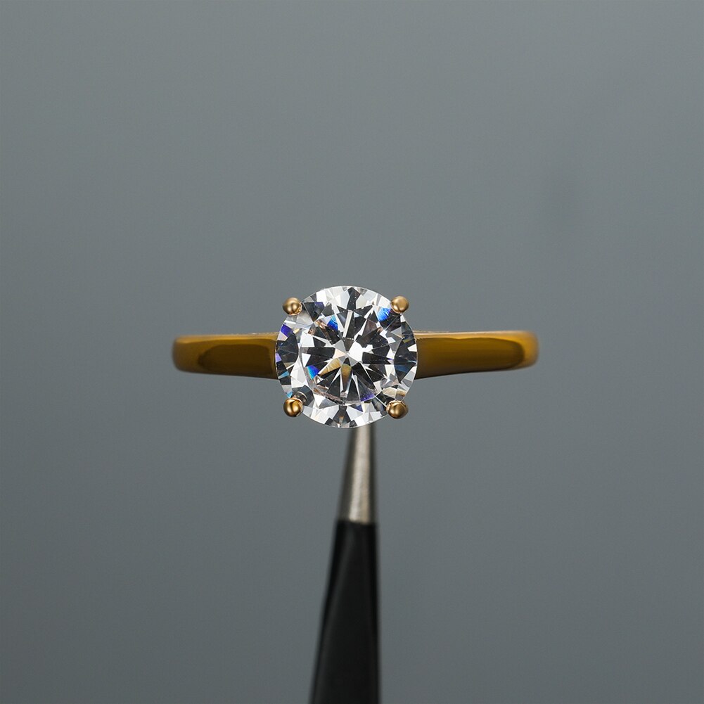 Lux White Diamond Ring