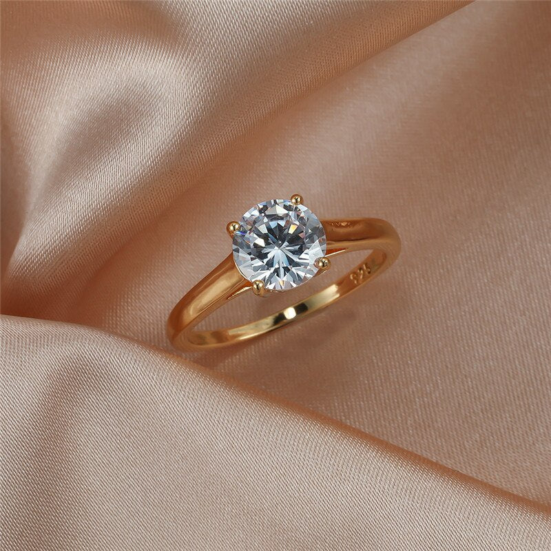 Lux White Diamond Ring