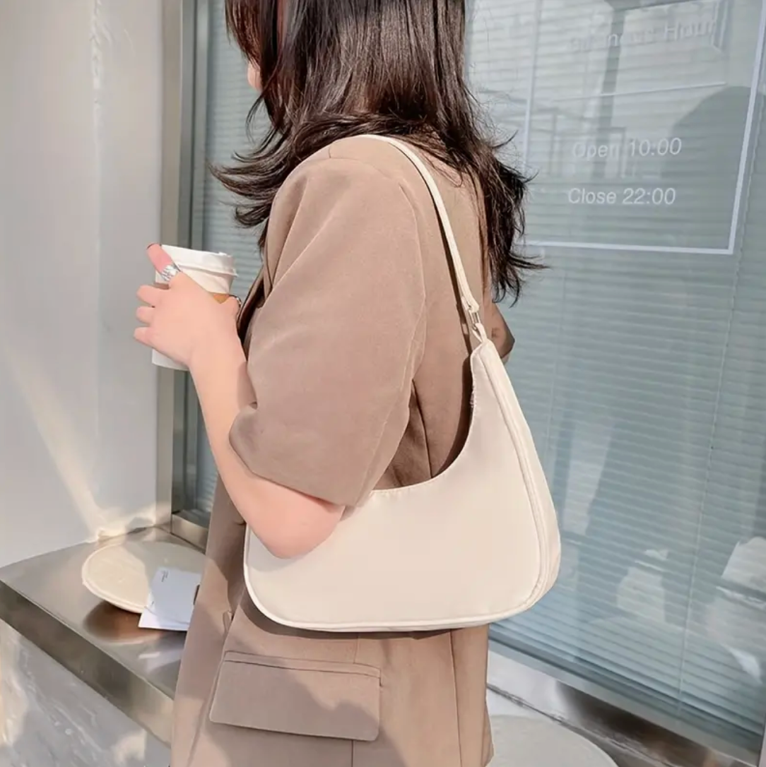 Luxury Half Moon Shoulder Bag